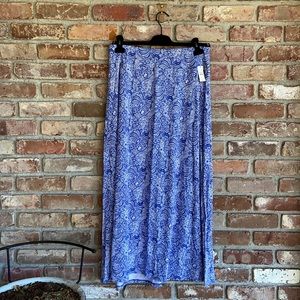 Talbots Outlet Maxi Skirt size  LP NWT